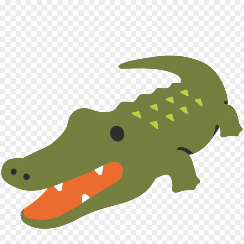 Crocodile Alligator Reptile Emoji Text Messaging PNG