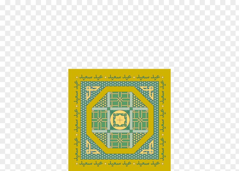 Eid Sheep Place Mats Rectangle Area Material PNG