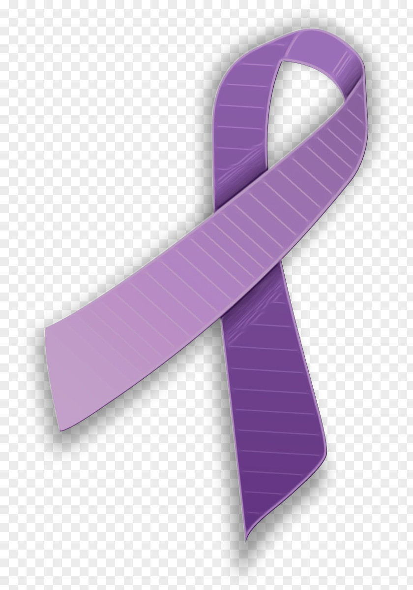 Lavender Lilac Support Ribbon PNG