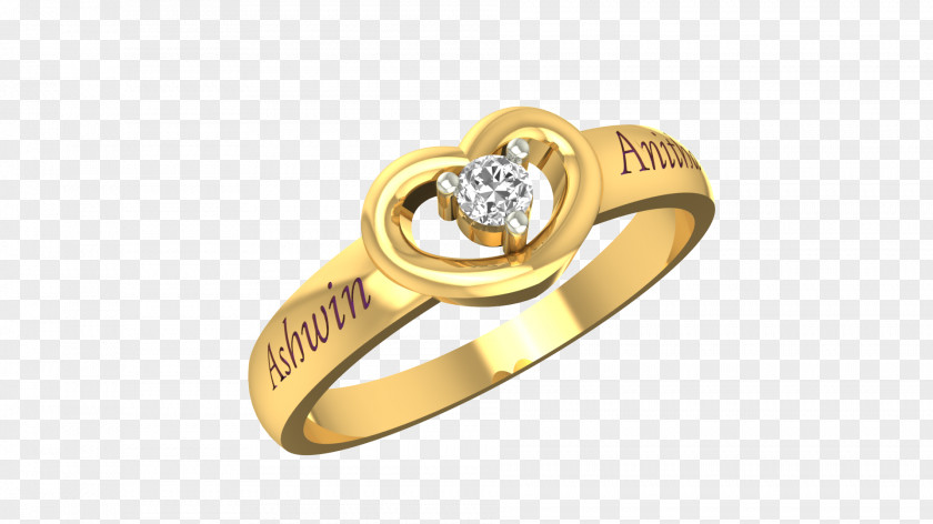 Wedding Couple Ring Engraving Jewellery PNG