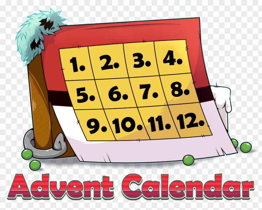 Advent Calendars Line Clip Art PNG