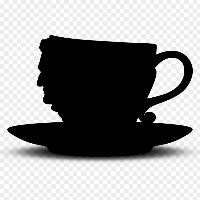 Coffee Blackandwhite Cup PNG