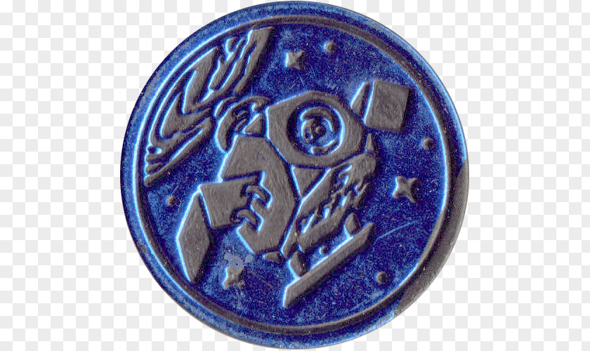 Coin Cobalt Blue Barnes & Noble Button PNG