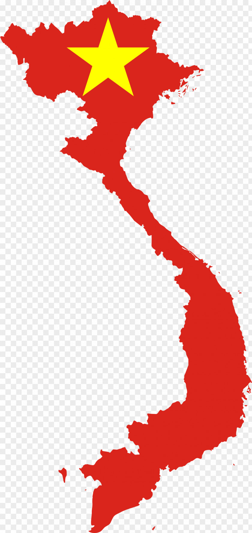 Country Flag Of Vietnam Map Clip Art PNG