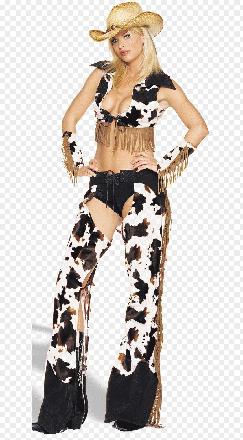 Genu Varum Cowboy Woman On Top Costume Female PNG