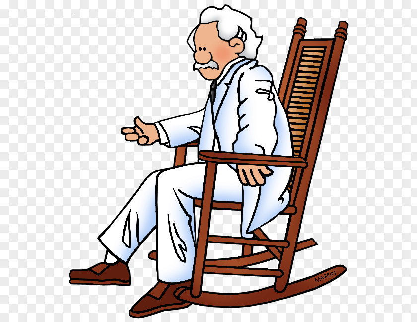 Mark Twain Clipart Twain's Own Autobiography Drawing Cartoon Clip Art PNG