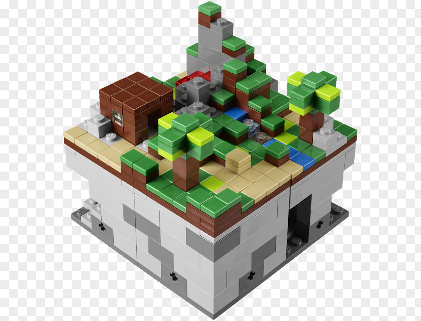 Minecraft Lego LEGO 21102 Micro World Ideas PNG