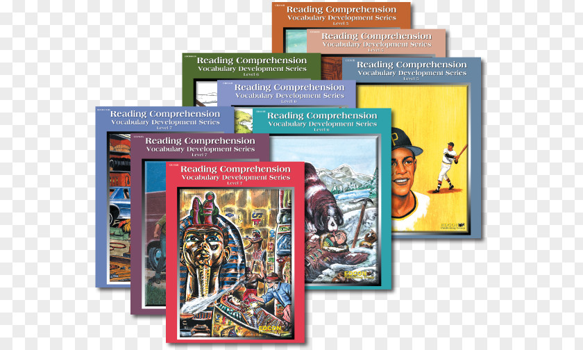 Reading Comprehension Rocket League Comprehension, Level 7 CR703B Vocabulary Development Book PNG
