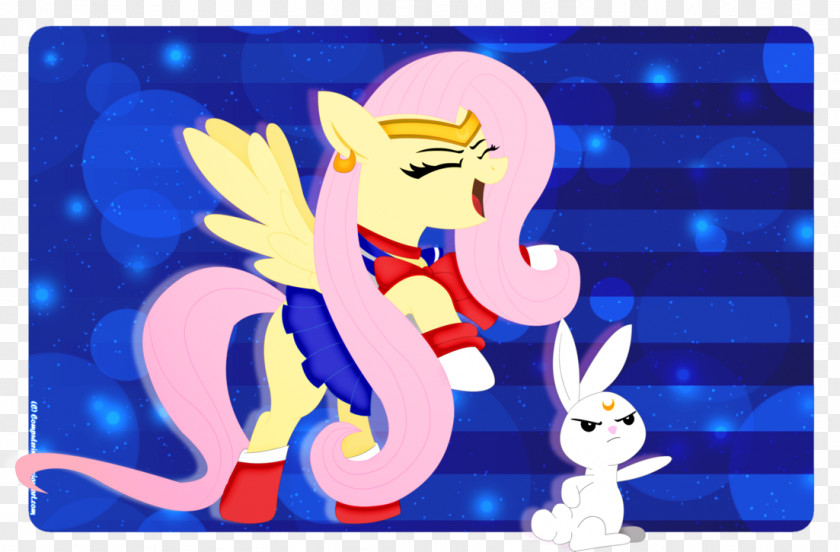 Sailor Moon Fluttershy Pinkie Pie Pony Chibiusa PNG