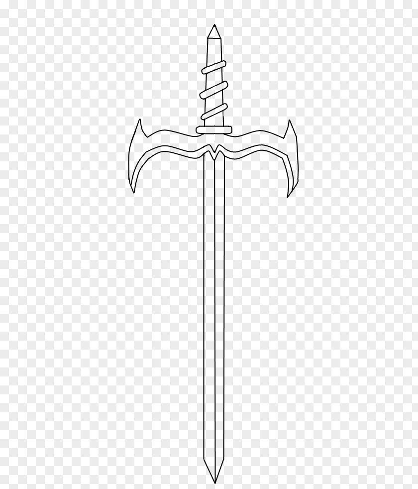 Sword Line Art Angle PNG
