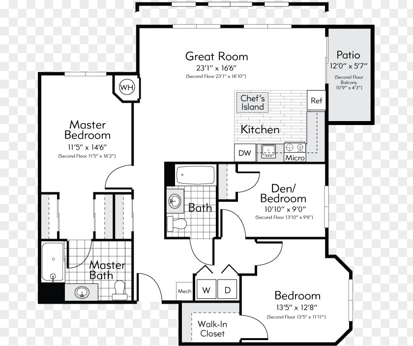 Apartment Concord Mews Apartments Arlington Floor Plan Renting PNG