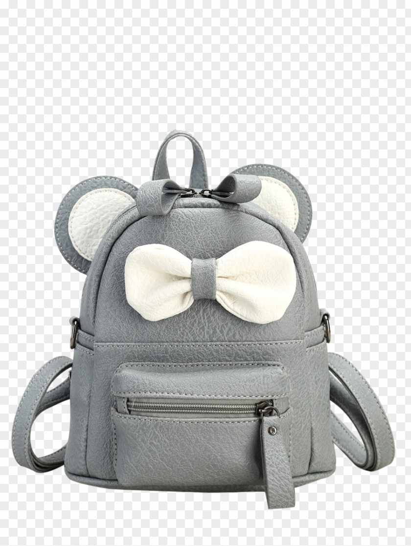 Bowknot Handbag Backpack Travel Satchel PNG
