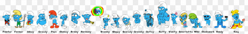 Greedy Smurf Close-up Line Microsoft Azure PNG