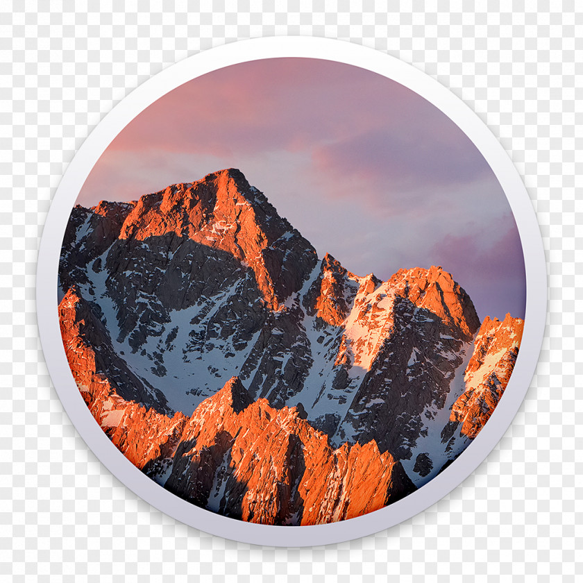 Mountain MacOS Sierra MacBook Pro PNG