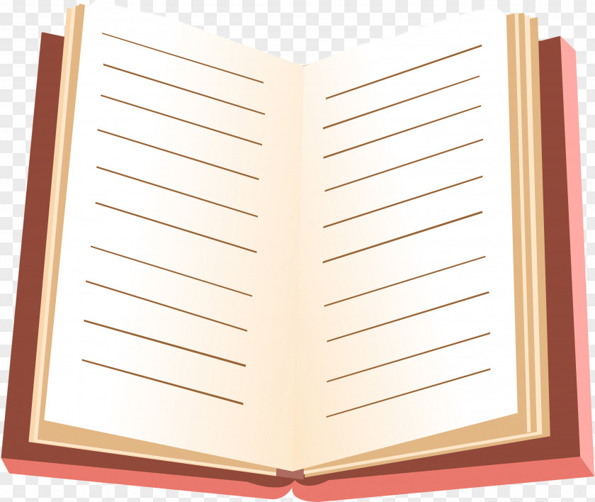 Open Book Textbook PNG