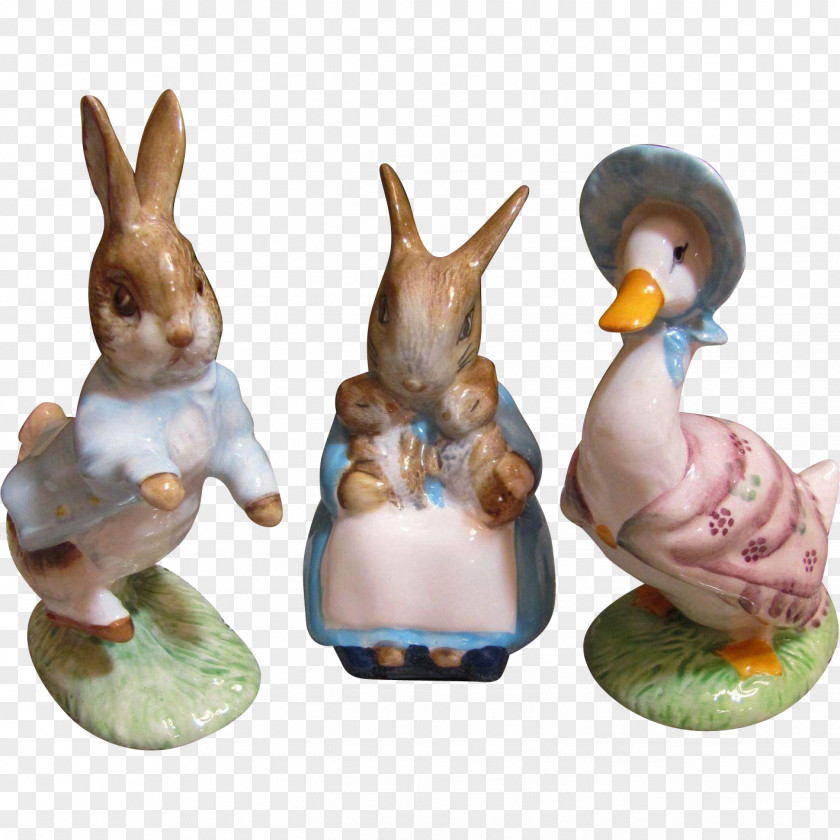 Rabbit Easter Bunny Hare Figurine PNG