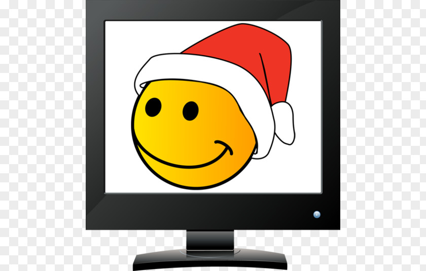 Santa Smiley Cliparts Claus Emoticon Face Clip Art PNG