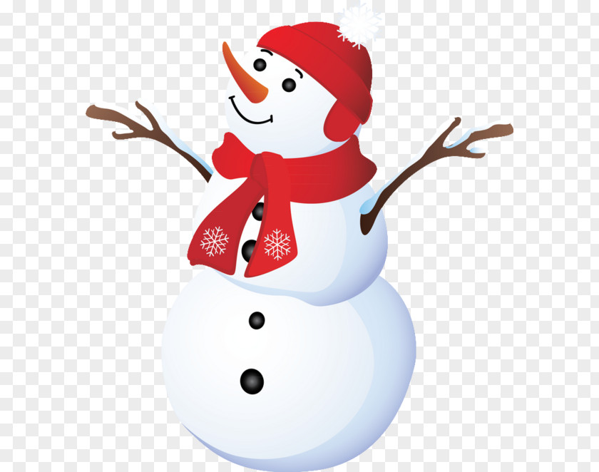 Snowman Christmas Winter Clip Art PNG