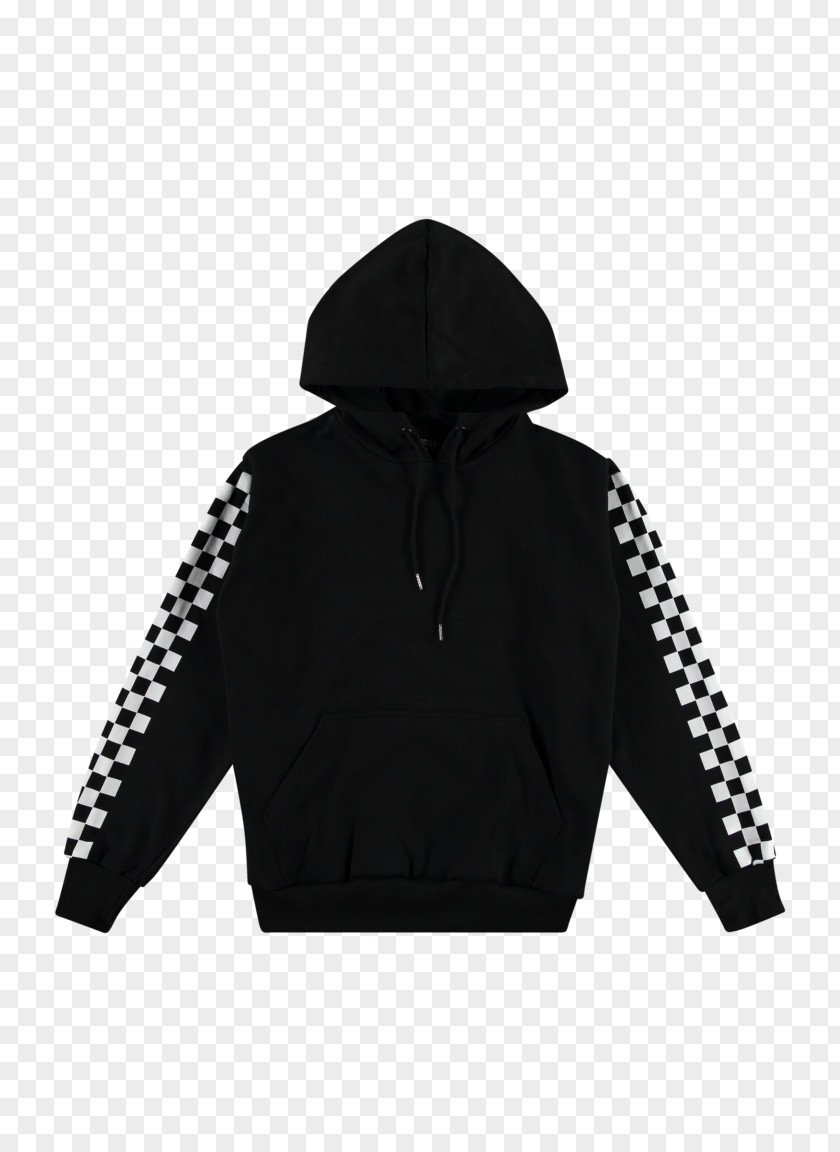 T-shirt Hoodie Check Sweater White PNG