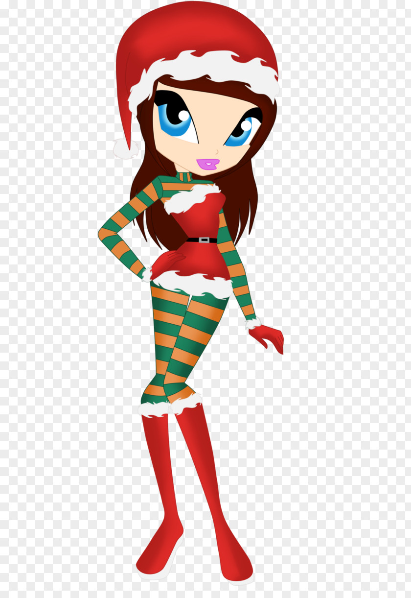 Wishlist Illustration Clip Art Christmas Day Female Mascot PNG