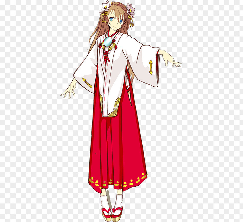 Ciel Nosurge Costume Miko Shinto Shrine Clothing Accessories PNG