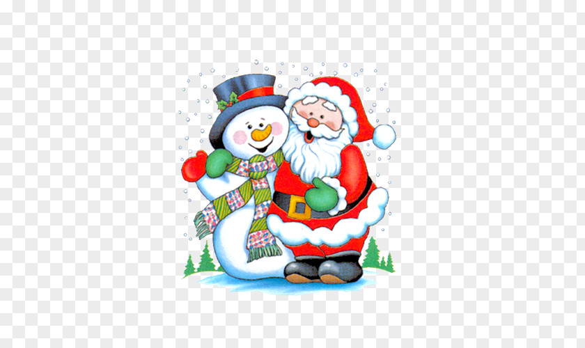 Claus Christmas Card Label Address Holiday PNG