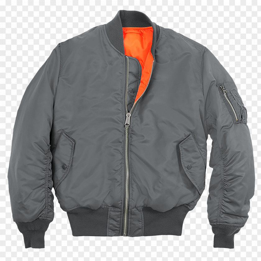Jacket Alpha Industries MA-1 Bomber Flight Clothing PNG