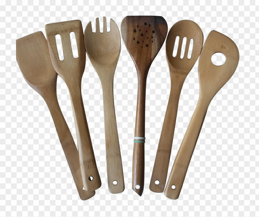 Utensils Wooden Spoon Cutlery Fork Tableware PNG