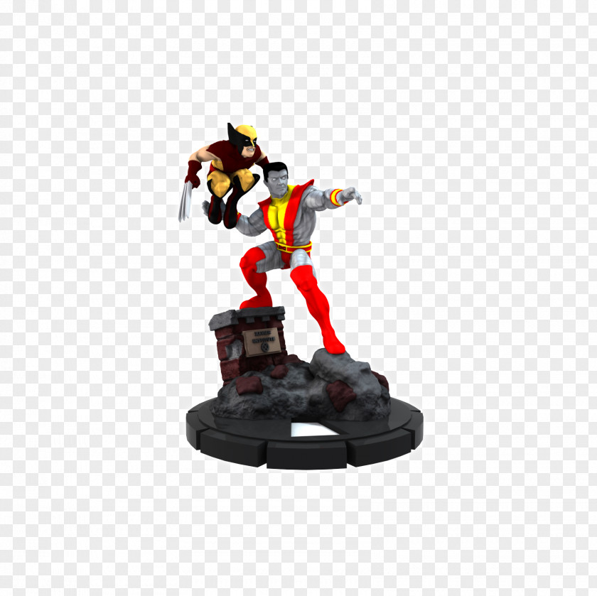 X-men HeroClix Colossus Wolverine Apocalypse Giant-Size X-Men PNG