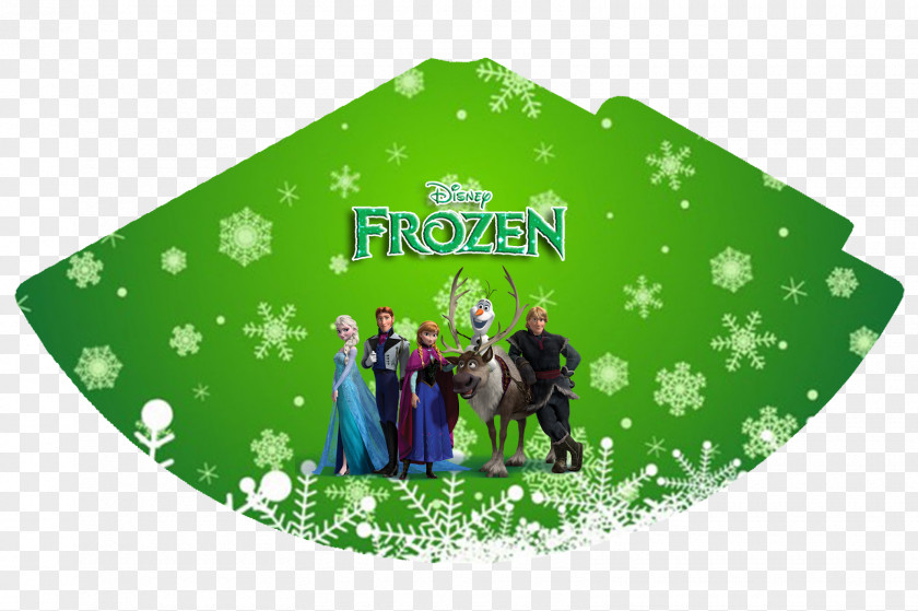 Beautiful Scenery Green Frozen Film Series Birthday Blue Party PNG