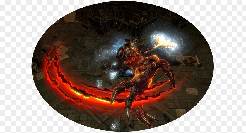 Demon Hand Path Of Exile Maxwell's Legendary Creature PNG