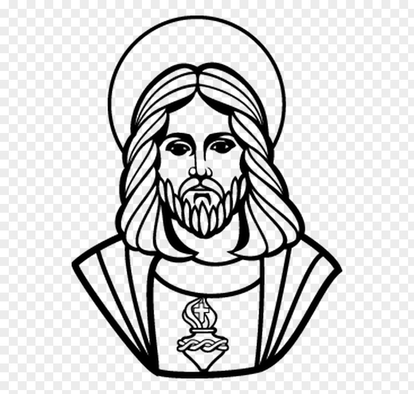 Jesus Drawing Catholic Church Clip Art PNG
