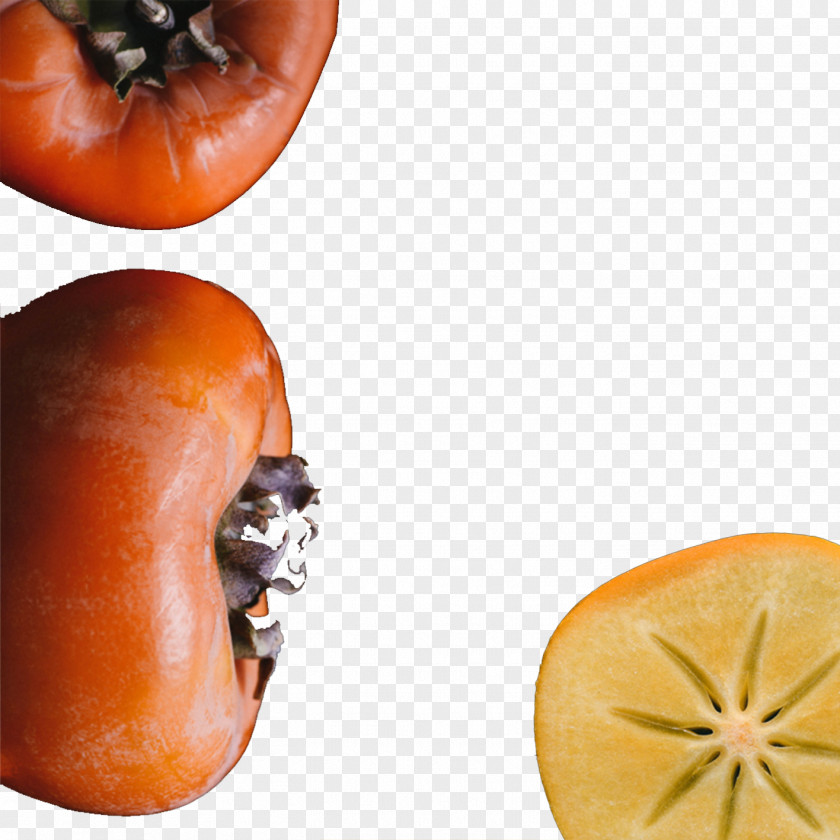 Persimmon Clementine Fruit Salad Orange PNG