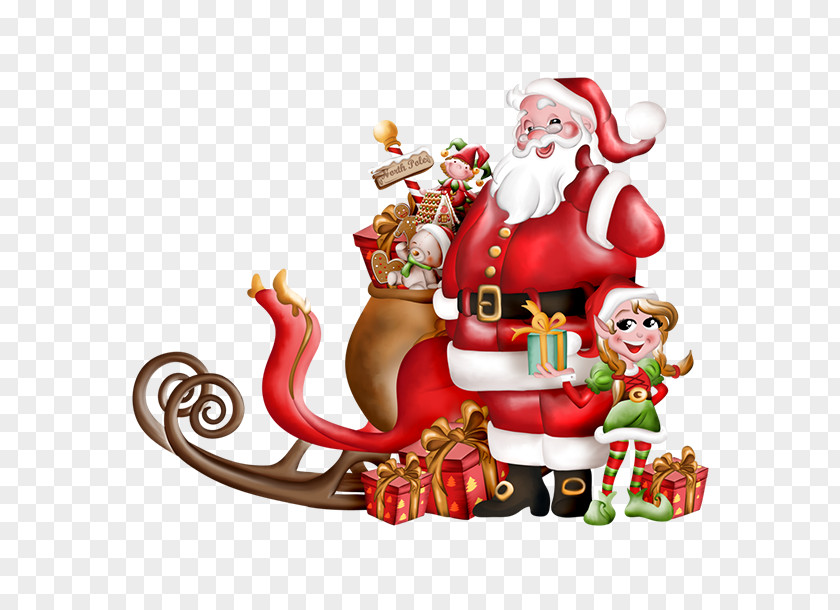 Santa Claus Christmas Animaatio Clip Art PNG
