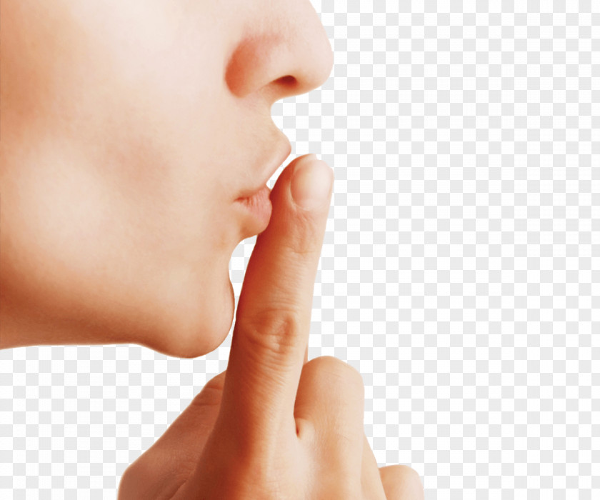 Silence Fingers PNG Fingers, person doing silent gesture clipart PNG
