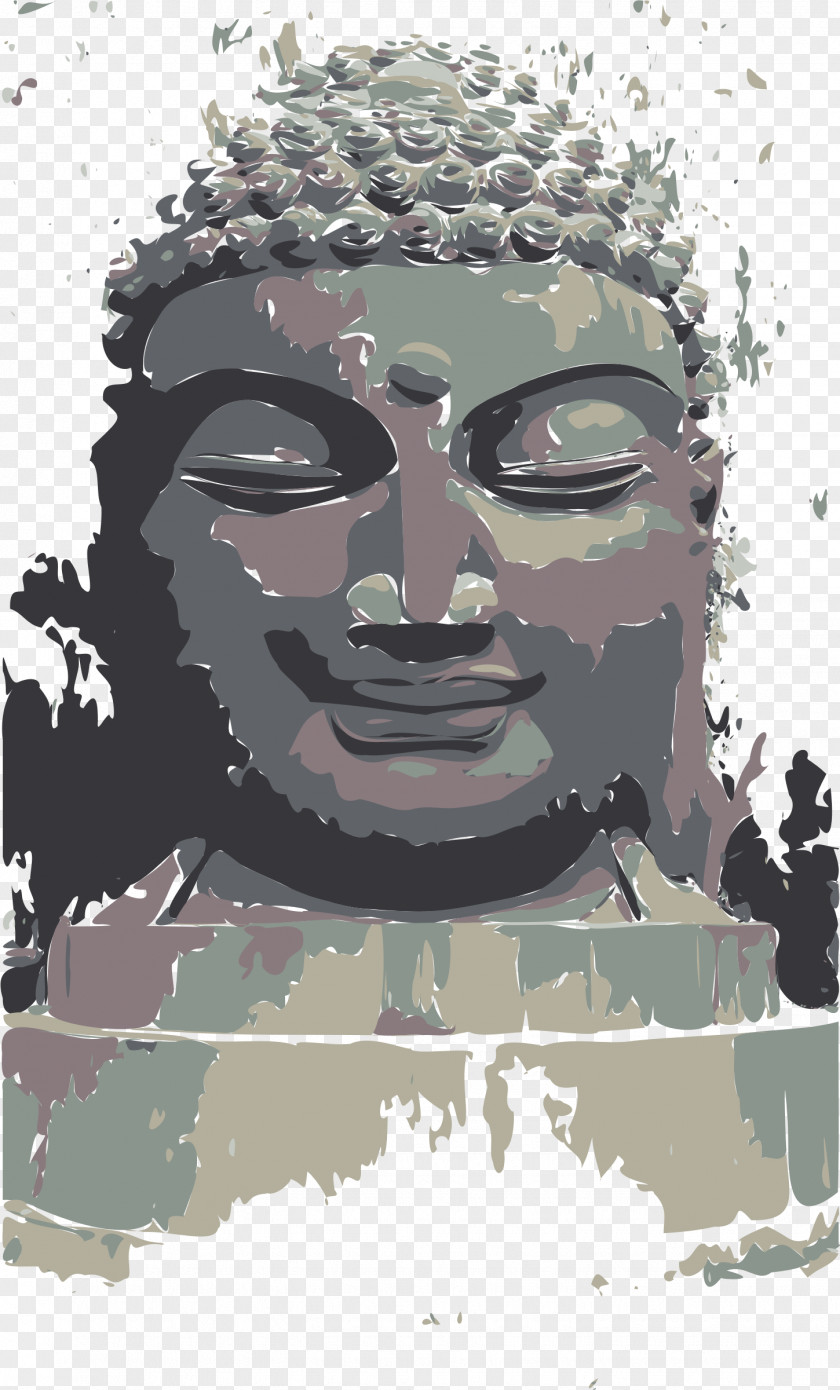 Buddha Line Art Clip PNG