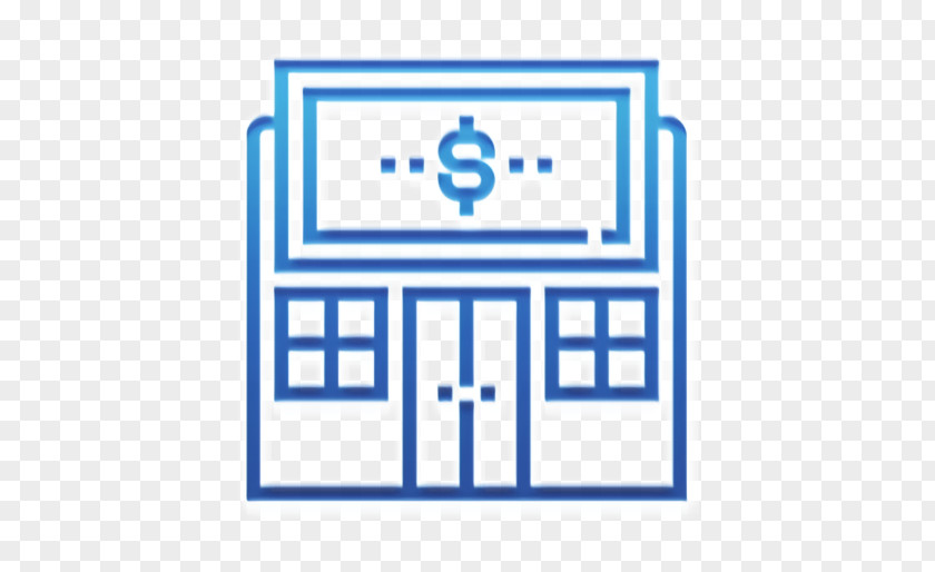Electric Blue Rectangle Asset Icon Commerce Loan PNG