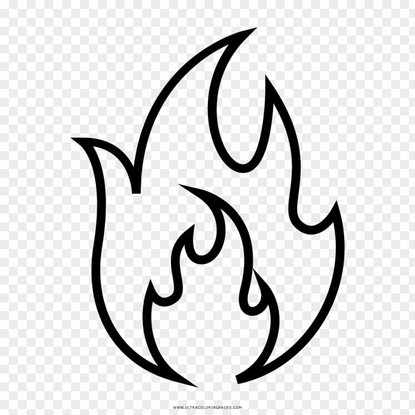 Fire Coloring Book Drawing Flame PNG