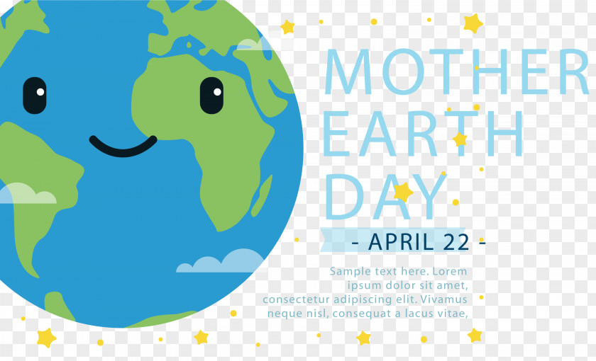 Vector Earth And Star Material Day PNG