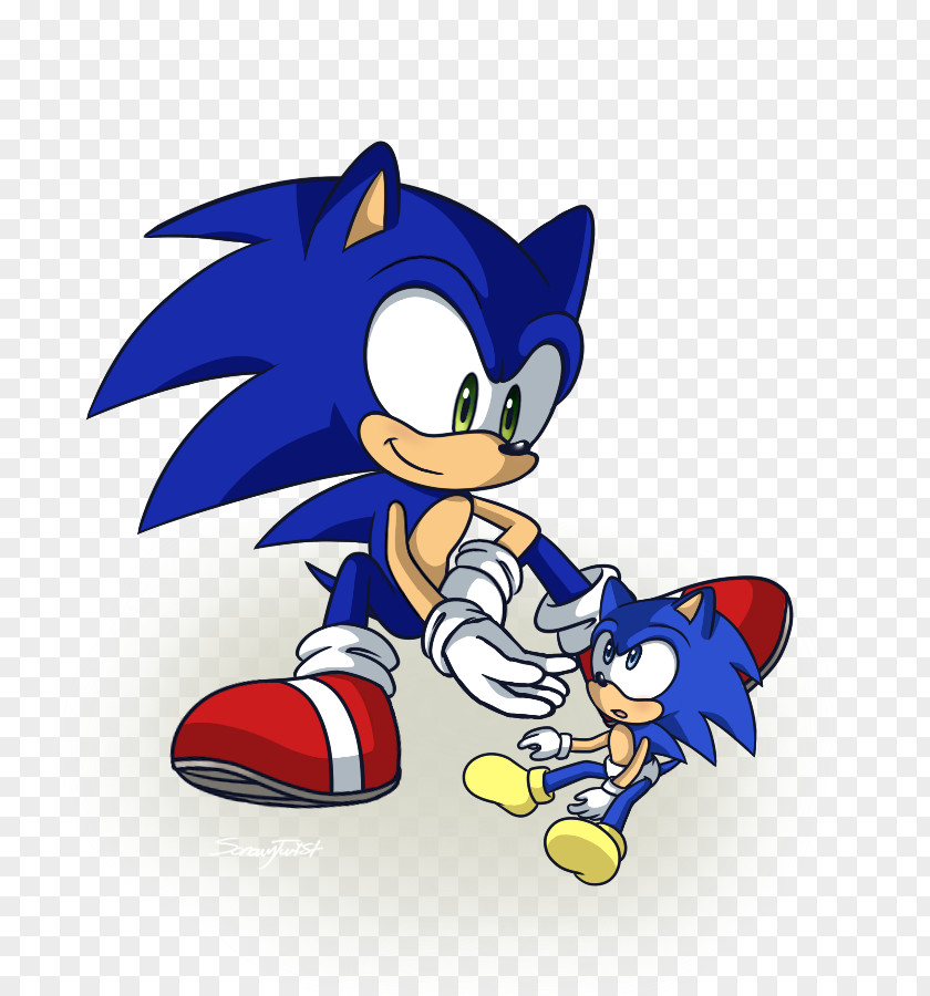 Father And Son Sonic The Hedgehog Drive-In Universe PNG