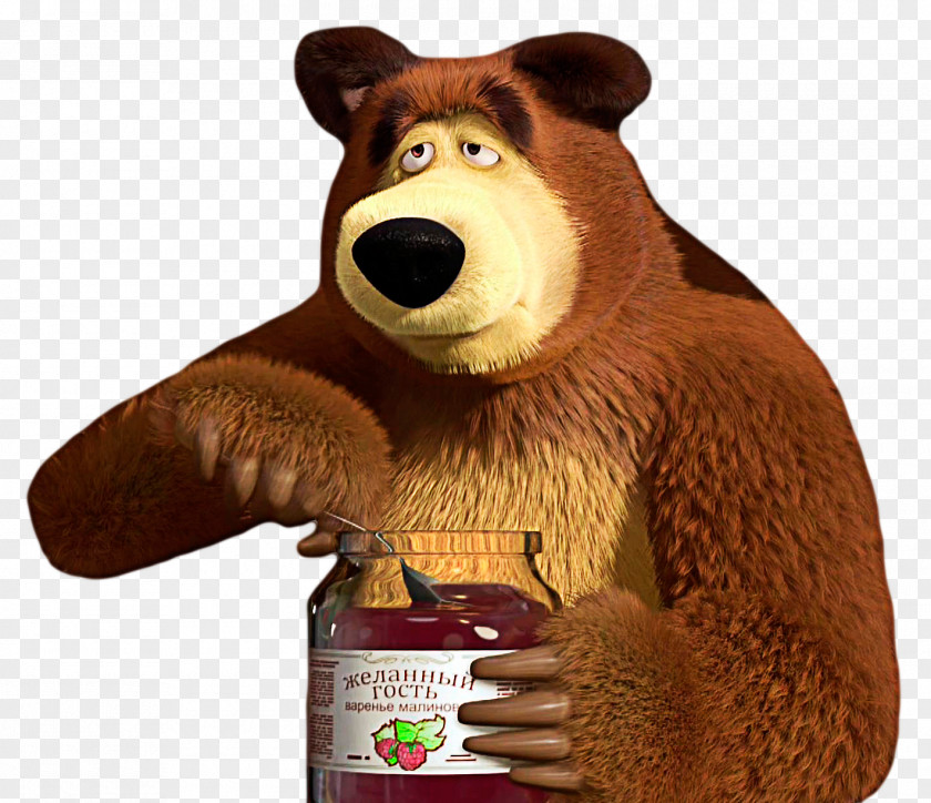 Masha I Medvedi Bear Varenye PNG