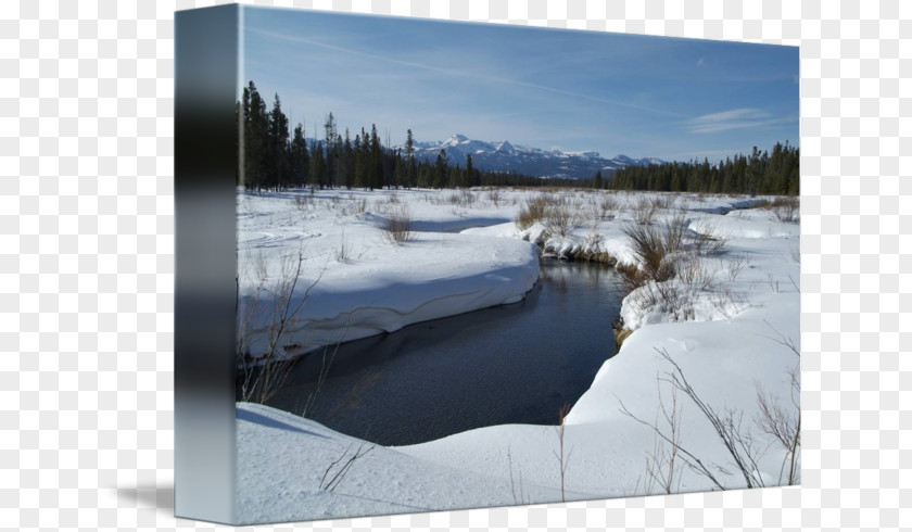 Winter Landscape Water Resources River Wood Inlet /m/083vt PNG