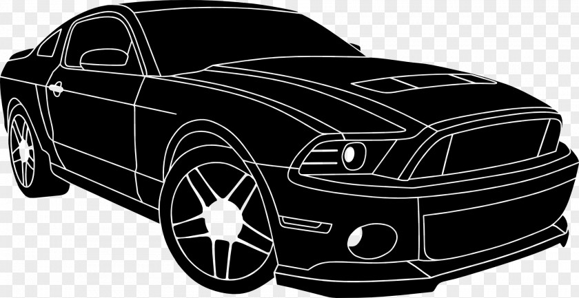 Car Sports Ford Mustang Clip Art PNG