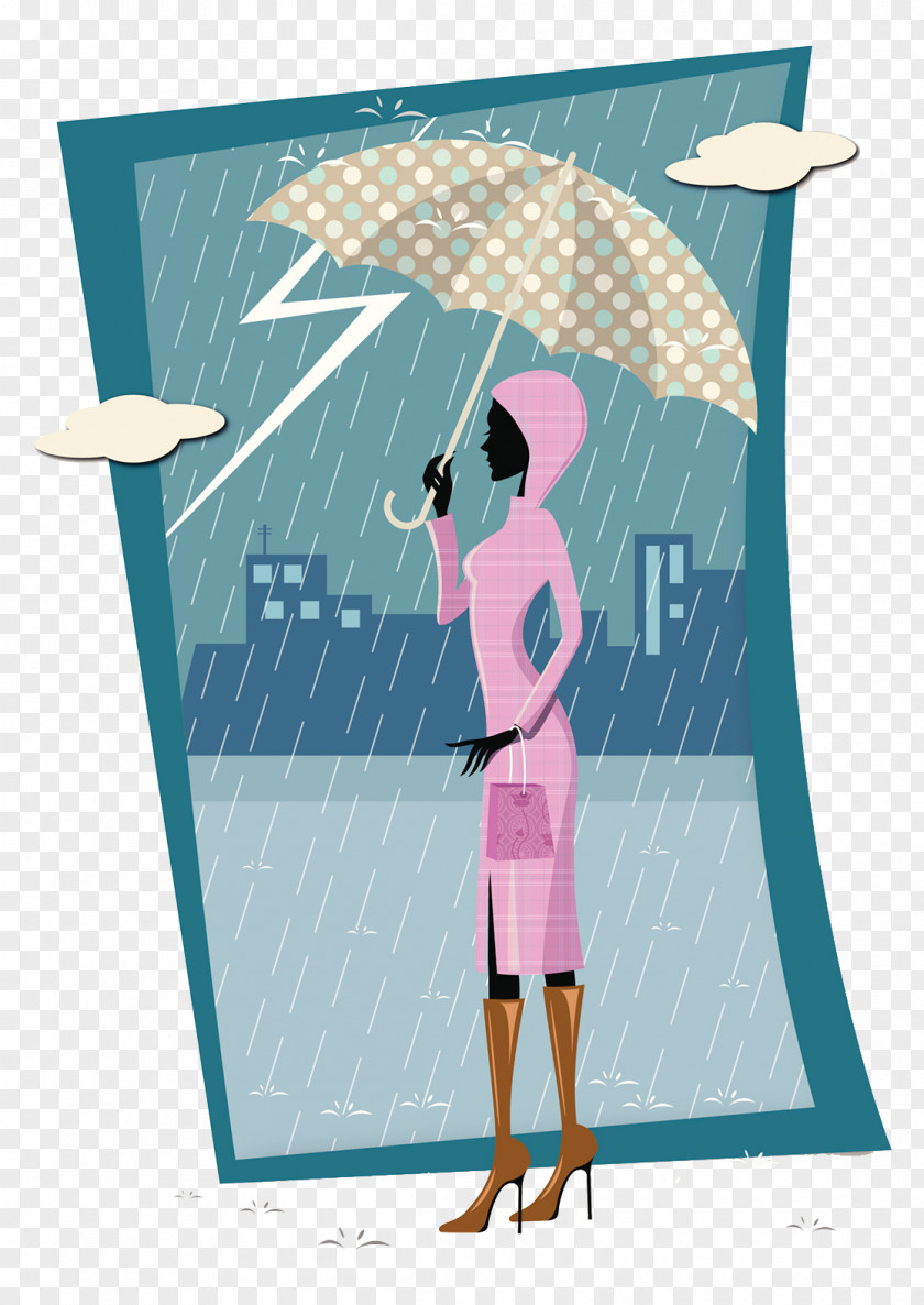City Storms Bad Weather Stock Photography Illustration PNG