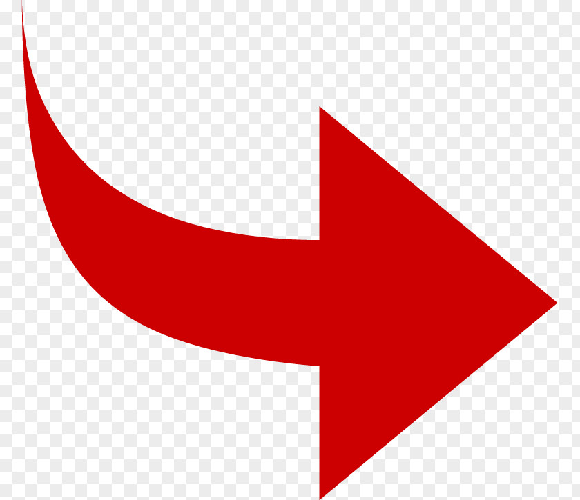 Curved Right Arrow. PNG