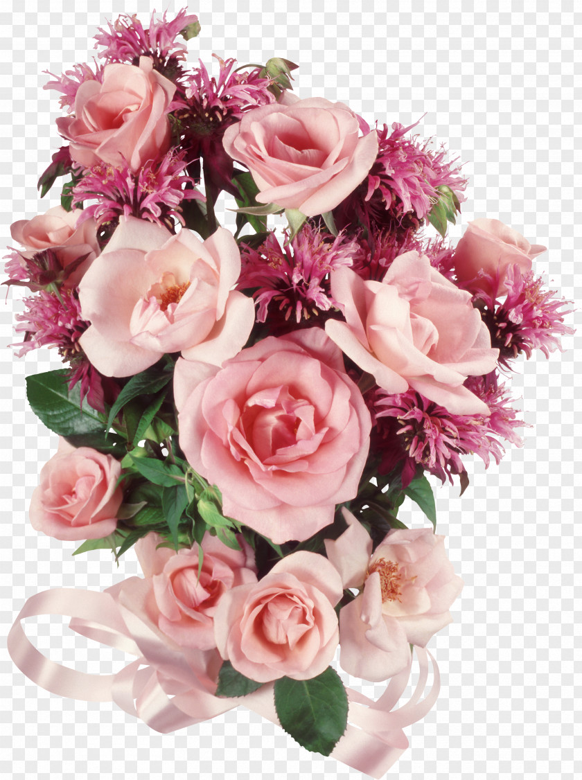 Flower Bouquet Garden Roses Cut Flowers Floral Design PNG