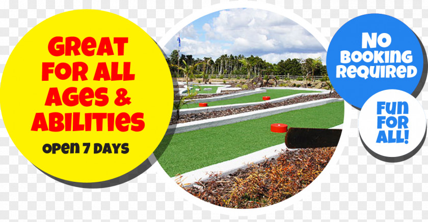 Golf Kerikeri Mini Miniature Course Family Entertainment Center PNG