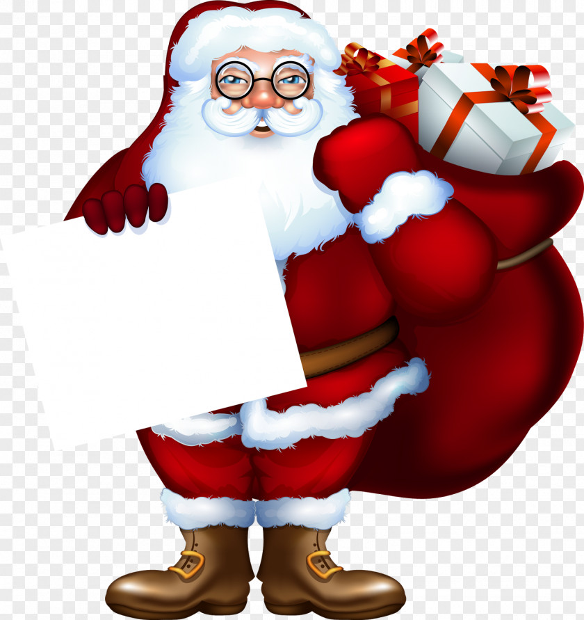 Santa Claus Rudolph Mrs. Christmas Day Clip Art PNG