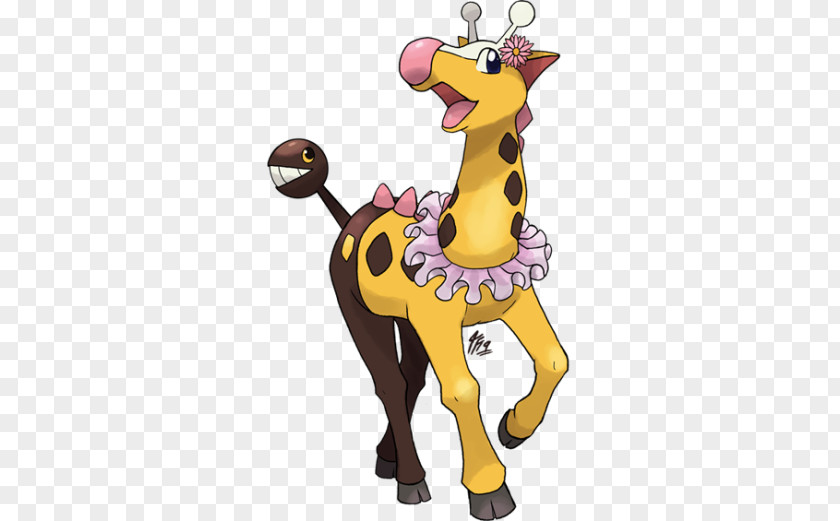 Giraffe Horse Deer Character Clip Art PNG