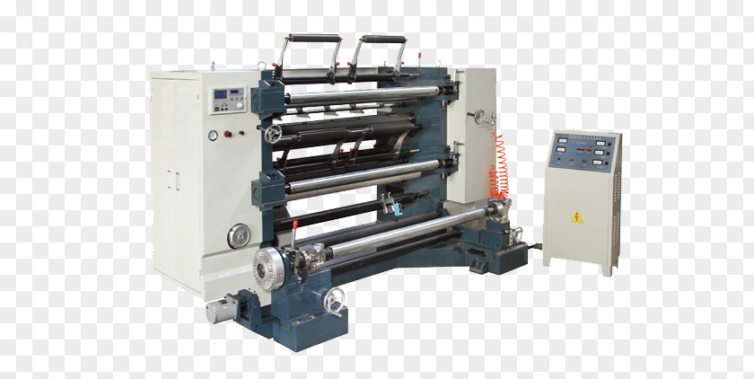 Seal Paper Roll Slitting Machine Printing Manufacturing PNG